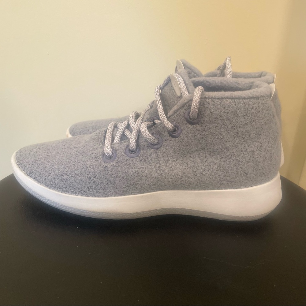 Allbirds Women’s Wool Runner Mizzle Gray Running Shoes Size 10 Sneakers Gym